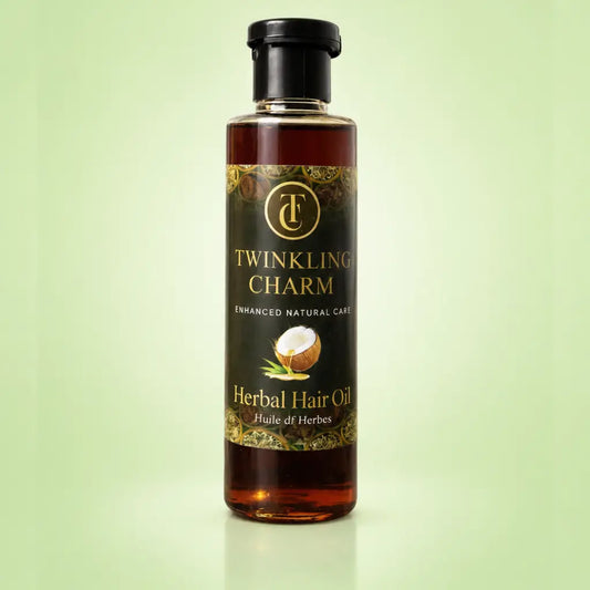 Root Glow Herbal Hair Oil | Natural Hair Growth & Shine Oil